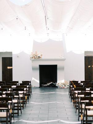 Rooftop ceremony space