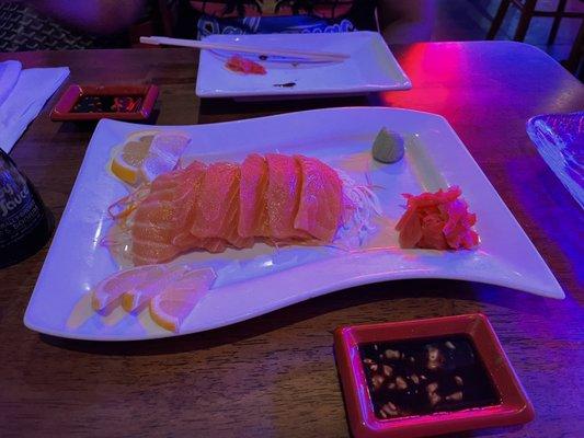 Salmon Sashimi