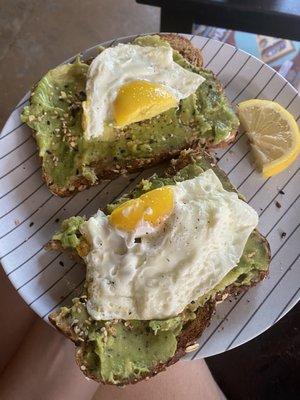 Avocado Toast with egg