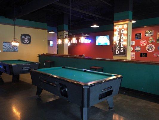 Pool tables