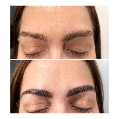 Brow lamination