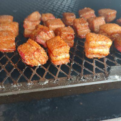 Porkbelly burnt ends