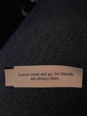 Fortune a la fortune cookie