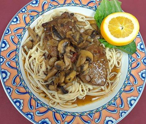 Steak Marsala