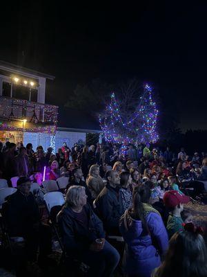 Trail of lights Christmas performance