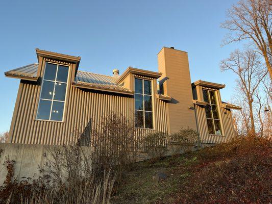 Exterior of the winery