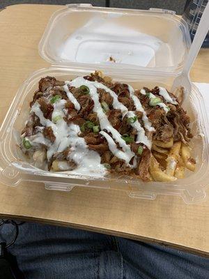 Pulled pork fries !!