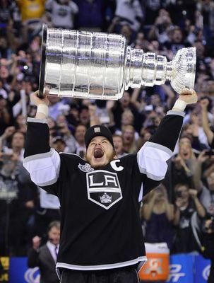 2012 LA Kings Stanley Cup champion Dustin Brown.