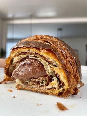 Chocolate Hazelnut Croissant