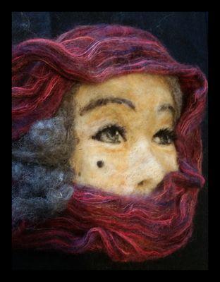 3d felted art and paintings classes