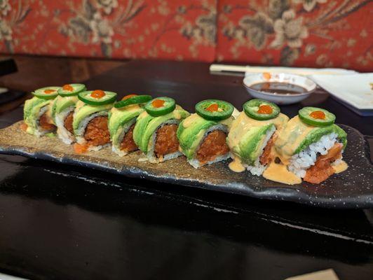 Ramada roll with jalapeno - this was quite delicious