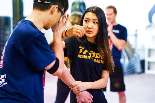 Learn Wing Chun for self-defense in our JKD group classes @ Tandez Academy.