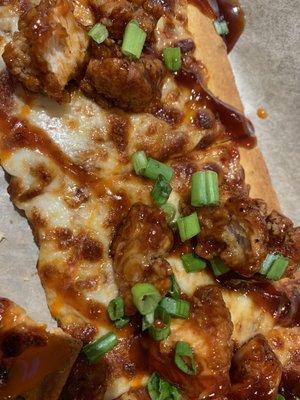 BBQ pizza