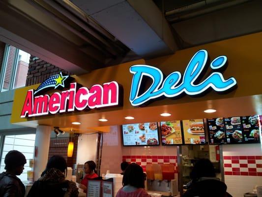 American Deli in the Old Alabama Eatery (underground's food court)