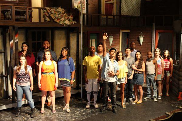 Full cast of In The Heights at Art Centre Theatre