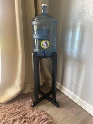 Alkaline Water & Black Stand