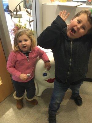 No cavities for these two