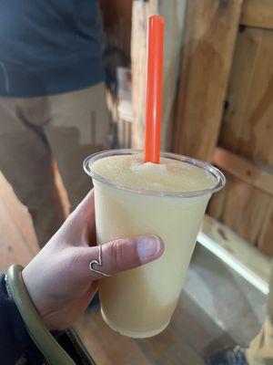 Pear cider slushie