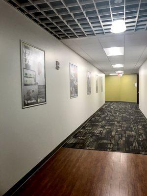 MicroTek Facility Hallway