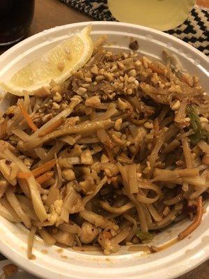 Chicken pad Thai