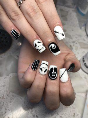 Halloween nails !!