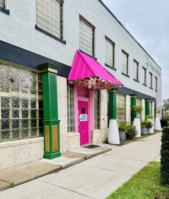 Flower Shop Front Door