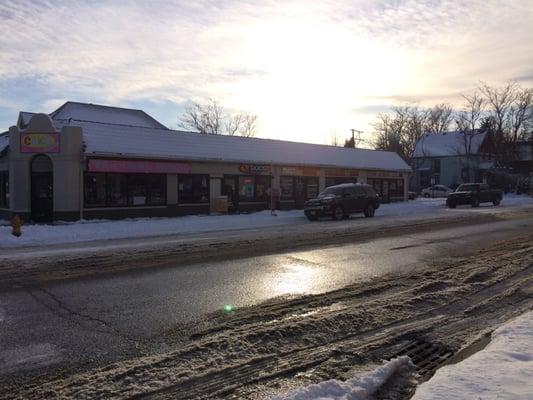 The view from 23rd AVE facing South.