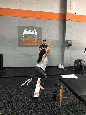 Fitness Assessment/Functional Movement Screen so we can learn about your body and personalize the corrective stretches and workouts you need