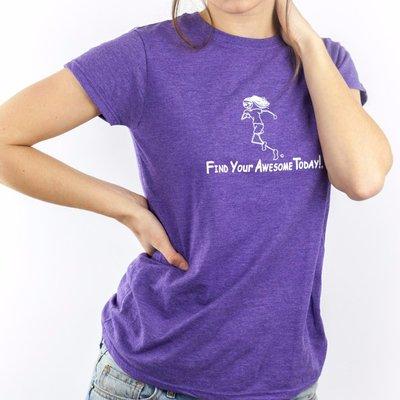 Woman Running Short Sleeve Ladies Fit T-Shirt