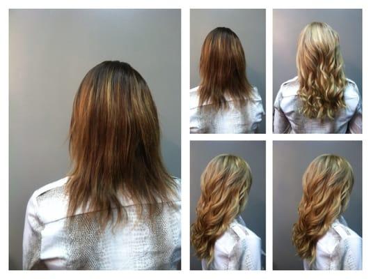 Color and extensions. -perfect match!