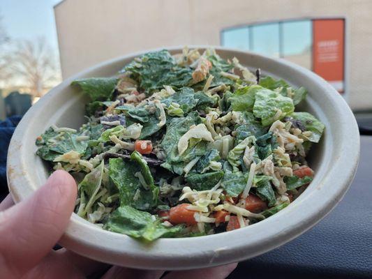 Chipolte chicken salad - small