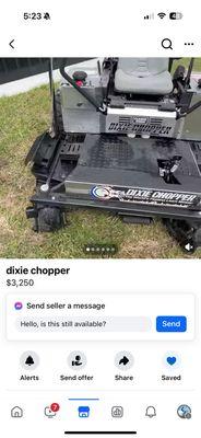 Newer model on fb marketplace for less cost