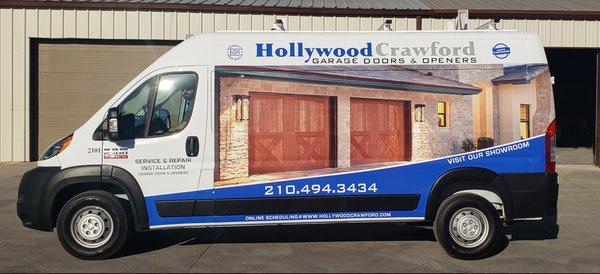 Hollywood-Crawford van