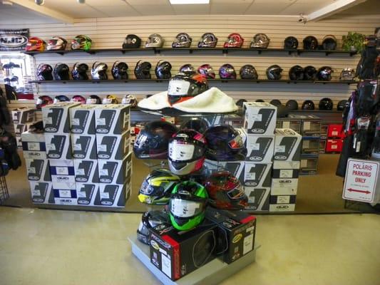 Motorcycle Helmets & Snowmobile Helmets with Heated Shields