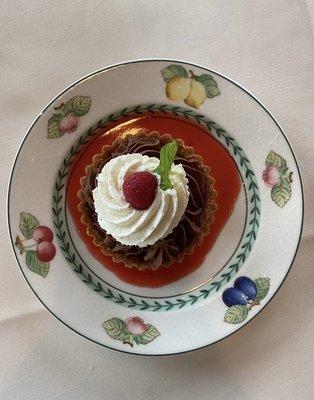 Chocolate Raspberry Tart