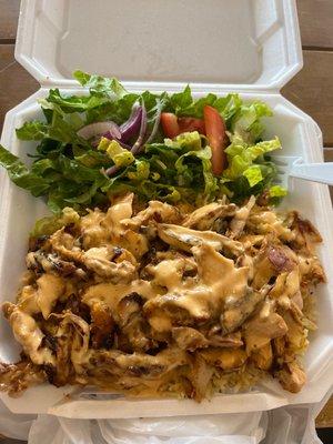 Yum Yum! Chicken Shawarma plate