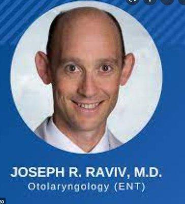 This is Dr. Joseph Raviv, a corrupt incompetent.