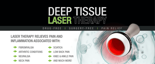 Class IV Laser. 
 Why living with pain?
 The quality of life decreases.
 The motion is limited. 
 The fun is gone.