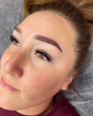 Volume lash extensions