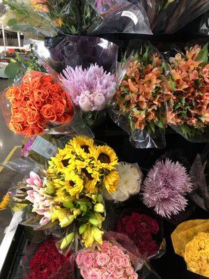 fresh flower selection