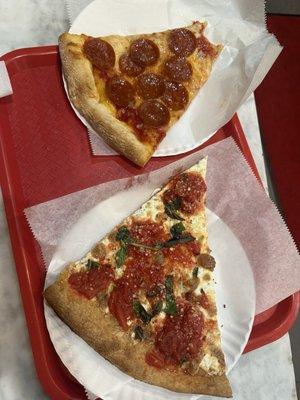 Pepperoni Pizza & Margherita Pizza