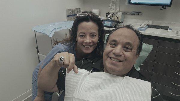 It's the real thing! And it happened @ Cameo endodontic and Oral Surgery