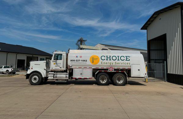 1st Choice Energy Services truck