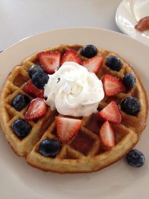 Belgian waffle - breakfast all day