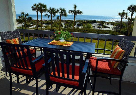 Ocean Front condo on the 2nd floor