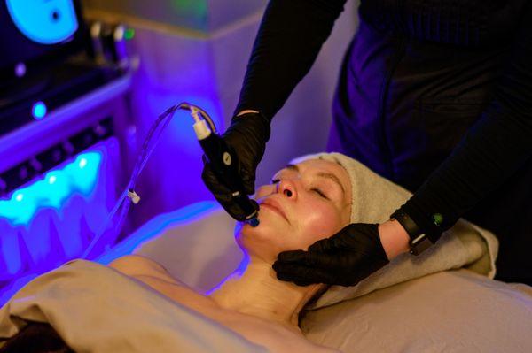 Indulge in the rejuvenating Hydrafacial at The Spa at Ballantyne, Charlotte's premier luxury spa destination. Our Hydrafacial treatment.