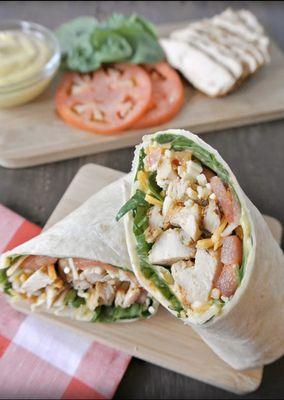 Chicken stuff pita