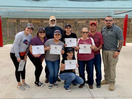 USCCA Women's basic Handgun & Self Defense Fundamentals Course taught. by BlackStar Training Group