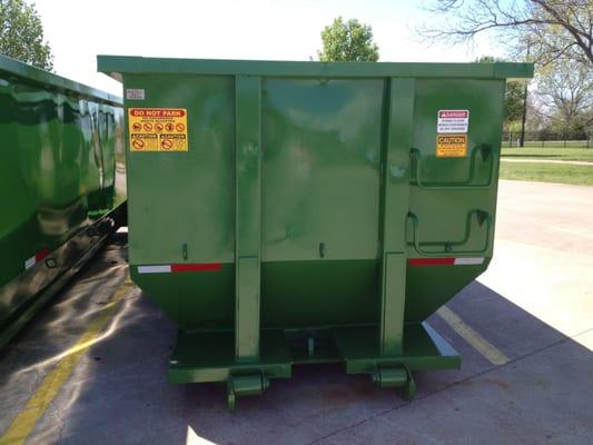 30 Yard Dumpster Roll-Off Container, New Paint! #DFWContainerService #GorillaCans #DumpsterRentalDallas #DallasDumpsters