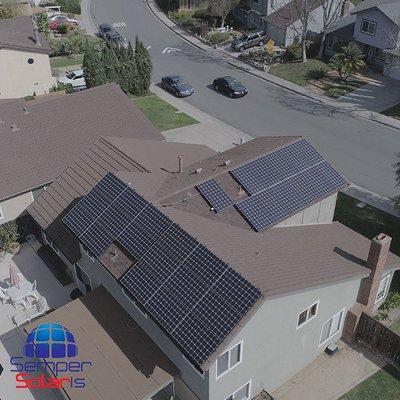 Solar Panels on Home